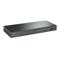 TP-Link SG3210XHP-M2 JetStream 8-Port 2.5GBASE-T and 2-Port 10GE SFP+ L2+ Managed Switch with 8-Port PoE+ 2xFan Rack Mountable IGMP Snooping,Omada - Image 2