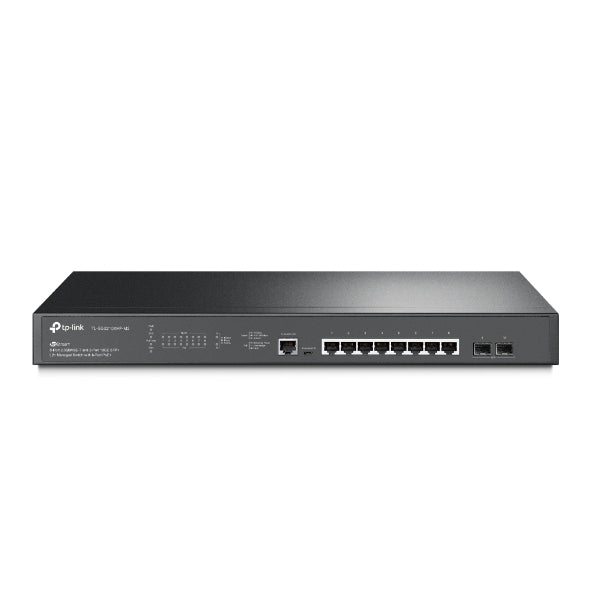 TP-Link SG3210XHP-M2 JetStream 8-Port 2.5GBASE-T and 2-Port 10GE SFP+ L2+ Managed Switch with 8-Port PoE+ 2xFan Rack Mountable IGMP Snooping,Omada - Image 4