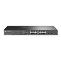 TP-Link SG3218XP-M2, Omada 16-Port 2.5G and 2-Port 10GE SFP+ L2+ Managed Switch with 8-Port PoE+,  Integration with Omada SDN Controller,Static Routin - Image 1