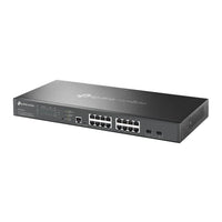 TP-Link SG3218XP-M2, Omada 16-Port 2.5G and 2-Port 10GE SFP+ L2+ Managed Switch with 8-Port PoE+,  Integration with Omada SDN Controller,Static Routin - Image 2