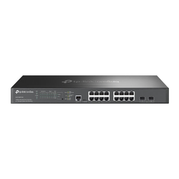 TP-Link SG3218XP-M2, Omada 16-Port 2.5G and 2-Port 10GE SFP+ L2+ Managed Switch with 8-Port PoE+,  Integration with Omada SDN Controller,Static Routin - Image 5
