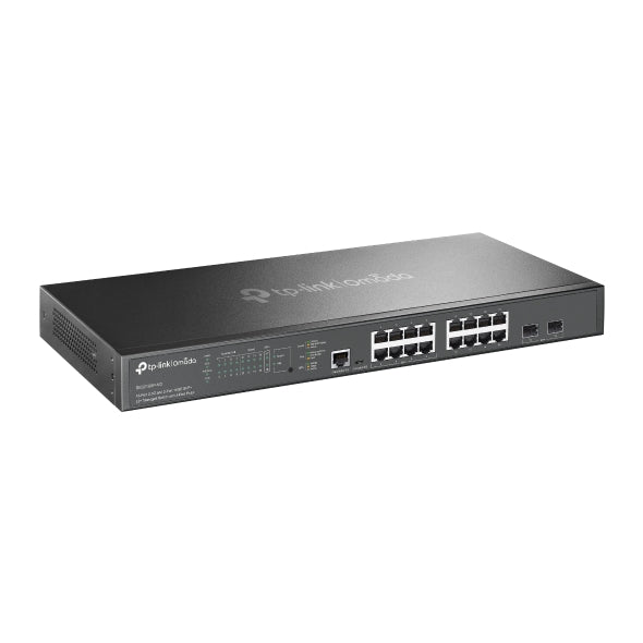 TP-Link SG3218XP-M2, Omada 16-Port 2.5G and 2-Port 10GE SFP+ L2+ Managed Switch with 8-Port PoE+,  Integration with Omada SDN Controller,Static Routin - Image 3