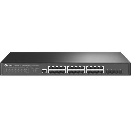 TP-Link SG3428X-M2 Omada 24-Port 2.5GBASE-T L2+ Managed Switch with 4 10GE SFP+ Slots, Integration with Omada SDN Controller, Static Routing, OAM, DDM - Image 2