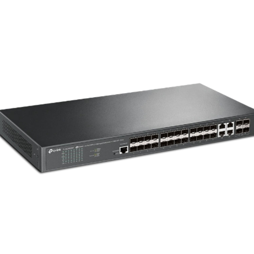 TP-Link SG3428XF Omada 24-Port SFP L2+ Managed Switch with 4 10GE SFP+ Slots, Integration with Omada SDN Controller - Image 3