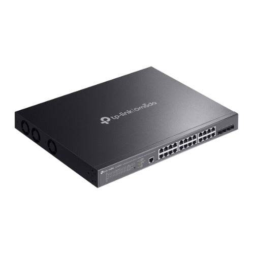 TP-Link SG3428XMPP Omada 24-Port Gigabit and 4-Port 10GE SFP+ L2+ Managed Switch with 16-Port PoE+ & 8-Port PoE++ - Image 4