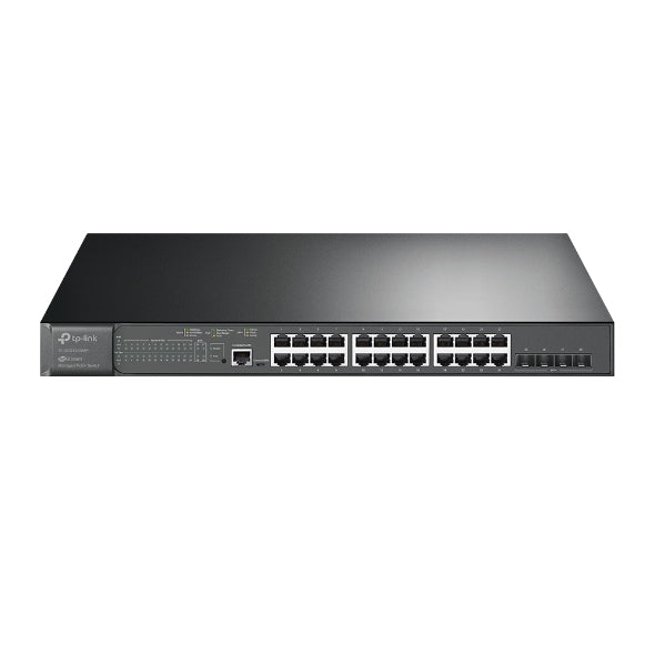 TP-Link SG3428XMP Omada 24-Port PoE+ Gigabit L2+ Managed Switch with 4 10GE SFP+ Slots , Integration with Omada SDN Controller,Static Routing, OAM, DD - Image 4