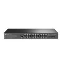 TP-Link SG3428X JetStream 24-Port Gigabit L2+ Managed Switch with 4 10GE SFP+ Slots IGMP Snooping Omada Rack Mountable Fanless - Image 4