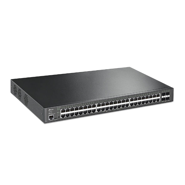 TP-Link SG3452XP Omada 48-Port PoE+ Gigabit L2+ Managed Switch with 4 10GE SFP+ Slots, Integration with Omada SDN Controller,Static Routing, OAM, DDM, - Image 2