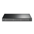 TP-Link SG3452XP Omada 48-Port PoE+ Gigabit L2+ Managed Switch with 4 10GE SFP+ Slots, Integration with Omada SDN Controller,Static Routing, OAM, DDM, - Image 1