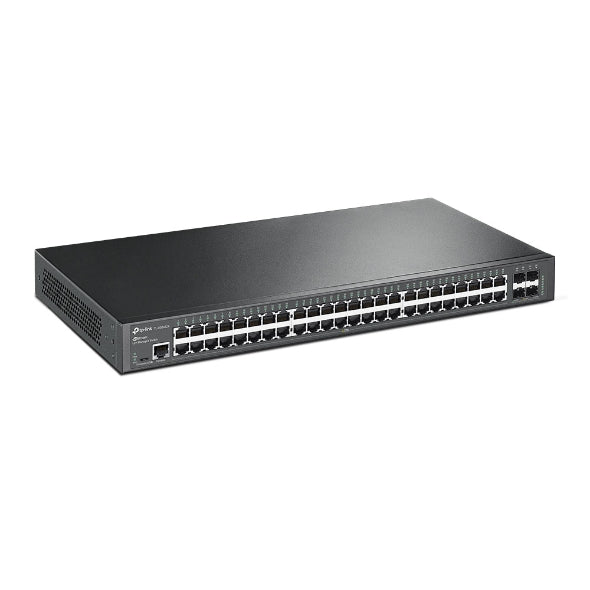 TP-Link SG3452X Omada 48-Port Gigabit L2+ Managed Switch with 4 10GE SFP+ Slots, Integration with Omada SDN Controller, Static Routing, OAM, sFlow, DD - Image 2