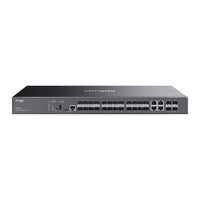 TP-Link SG5428XF Omada Campus 24-Port SFP Stackable Lite L3 Managed Switch with 4× 10G Slots - Image 1