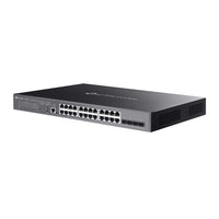 TP-Link SG5428XMPP Omada 24-Port Gigabit Stackable Lite L3 Managed PoE++ Switch with 4× 10G Slots - Image 3