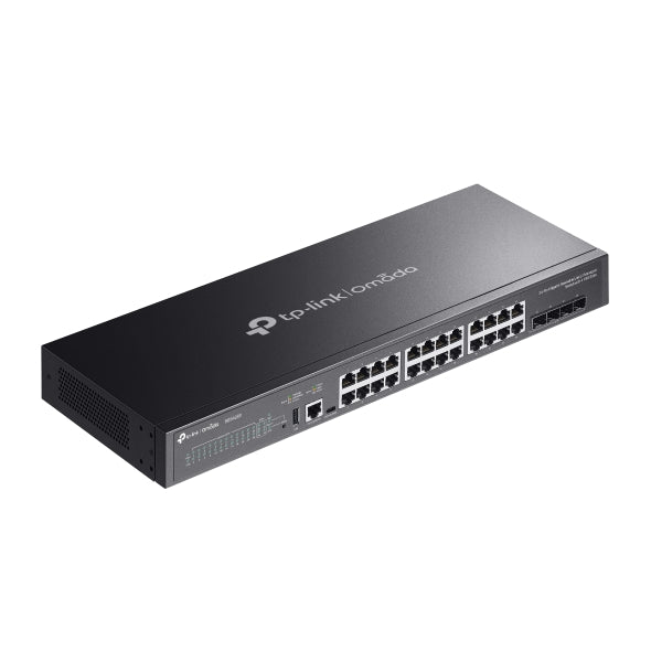 TP-Link SG5428X Omada 24-Port Gigabit Stackable Lite L3 Managed Switch with 4× 10G Slots - Image 4