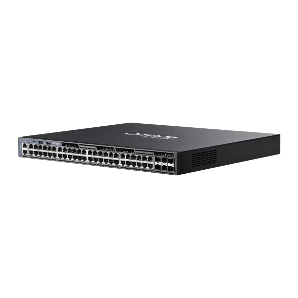 TP-Link SG6654X Omada 48-Port Gigabit Stackable L3 Managed Switch with 6 10GE SFP+ Slots, 48× Gigabit RJ45 Ports, 6× 10G SFP+ Slots, RJ45/Type C USB C - Image 3