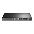TP-Link TL-SL1226P 24-Port 10/100Mbps + 2-Port Gigabit Unmanaged PoE+ Switch , Up To 250W For all PoE Ports, Up To 30W Each PoE Port - Image 1