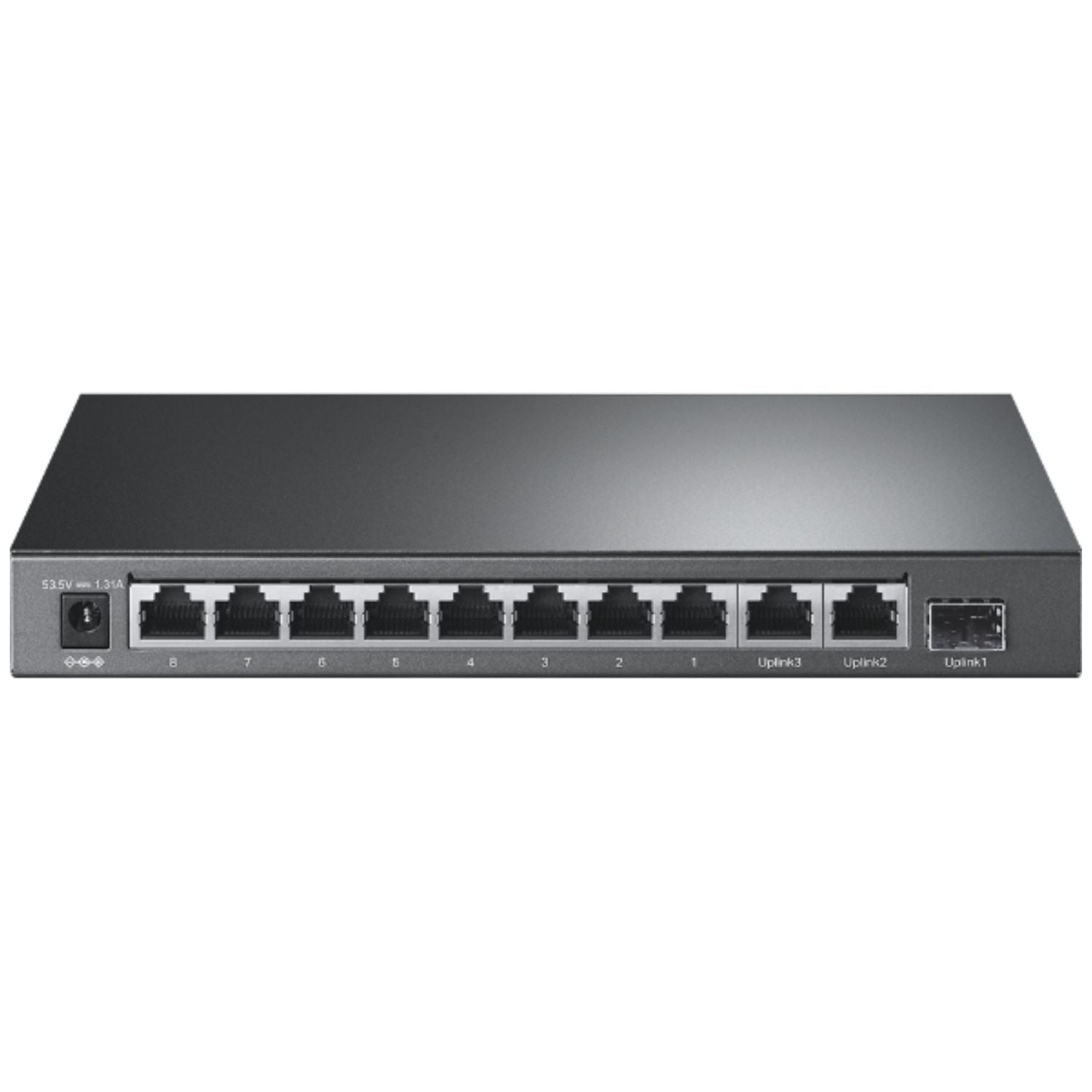 TP-Link TL-SL1311P 8-Port 10/100Mbps + 3-Port Gigabit Desktop Switch with 8-Port PoE+, Extend Mode for 250m PoE Transmitting, Isolation Mode, PoE Aut - Image 2