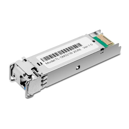 TP-Link 1000Base-BX WDM Bi-Directional SFP Module (TL-SM321B-2) TX: 1310nm, RX: 1550nm, Up To 2KM Transmission Distance, LC Simplex - Image 1