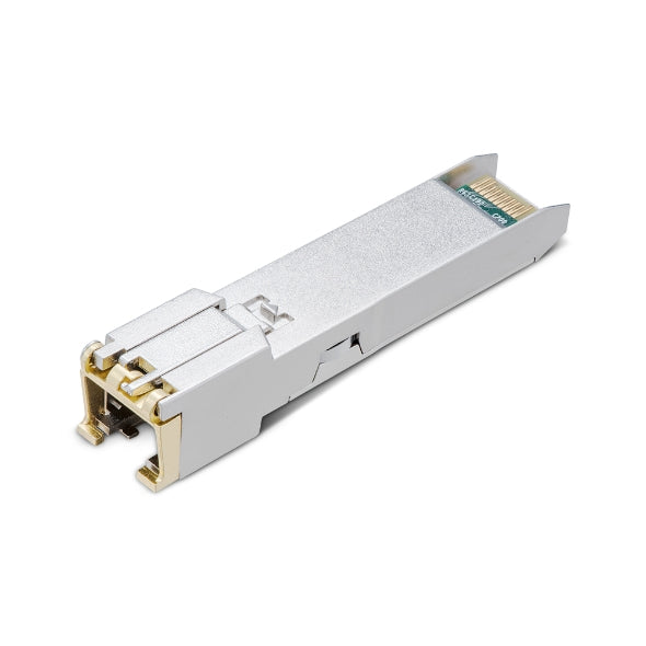 TP-Link TL-SM331T 1000BASE-T RJ45 SFP Module. 100m Reach Over UTP Cat 5e Or Above Cable, 1000BASE-T, TX Disable, Hot Swappable - Image 2