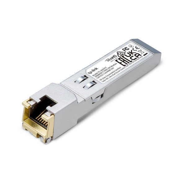 TP-Link TL-SM331T 1000BASE-T RJ45 SFP Module. 100m Reach Over UTP Cat 5e Or Above Cable, 1000BASE-T, TX Disable, Hot Swappable - Image 5