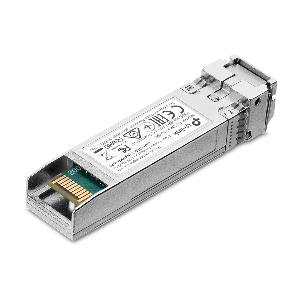 TP-Link TL-SM5110-SR 10GBase-LR 10GBase-SR SFP+ LC Transceiver Multi Mode Hot-Pluggable Digital Diagnostic Monitoring SFP+ MSA Compatible - Image 2
