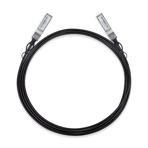 TP-Link SM5220-3M 3 Meter 10G SFP+ Direct Attach Cable, Drives 10 Gigabit Ethernet, 10G SFP+ Connector on Both Sides (Replaces TXC432-CU3M) - Image 2