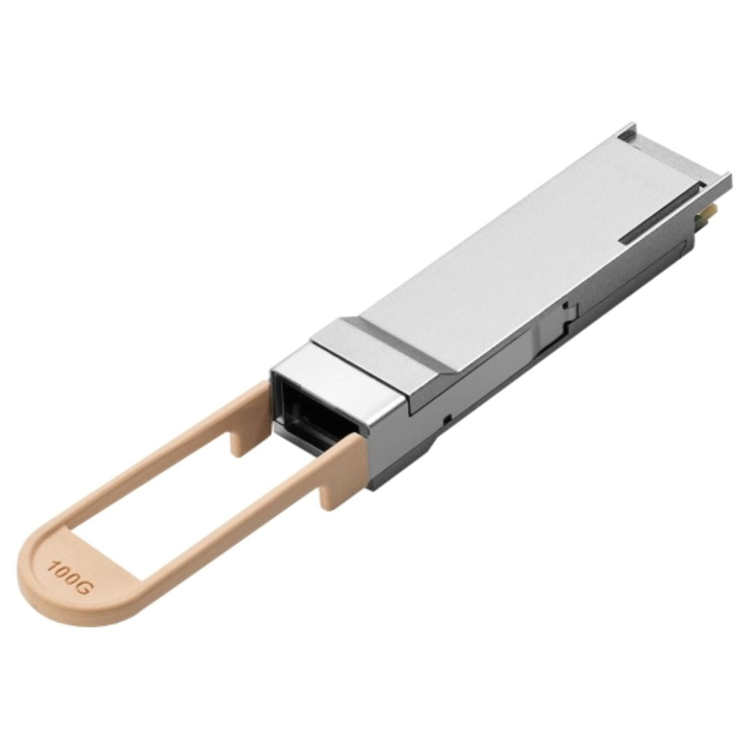 TP-Link SM9110-SR4 Omada 100GBASE-SR4 QSFP28 Transceiver, Dual Rate 103.125Gbps and 41.2Gbps, 850nm MMF (Multimode fiber), MTP/MPO-12, 100m Distance @ - Image 2