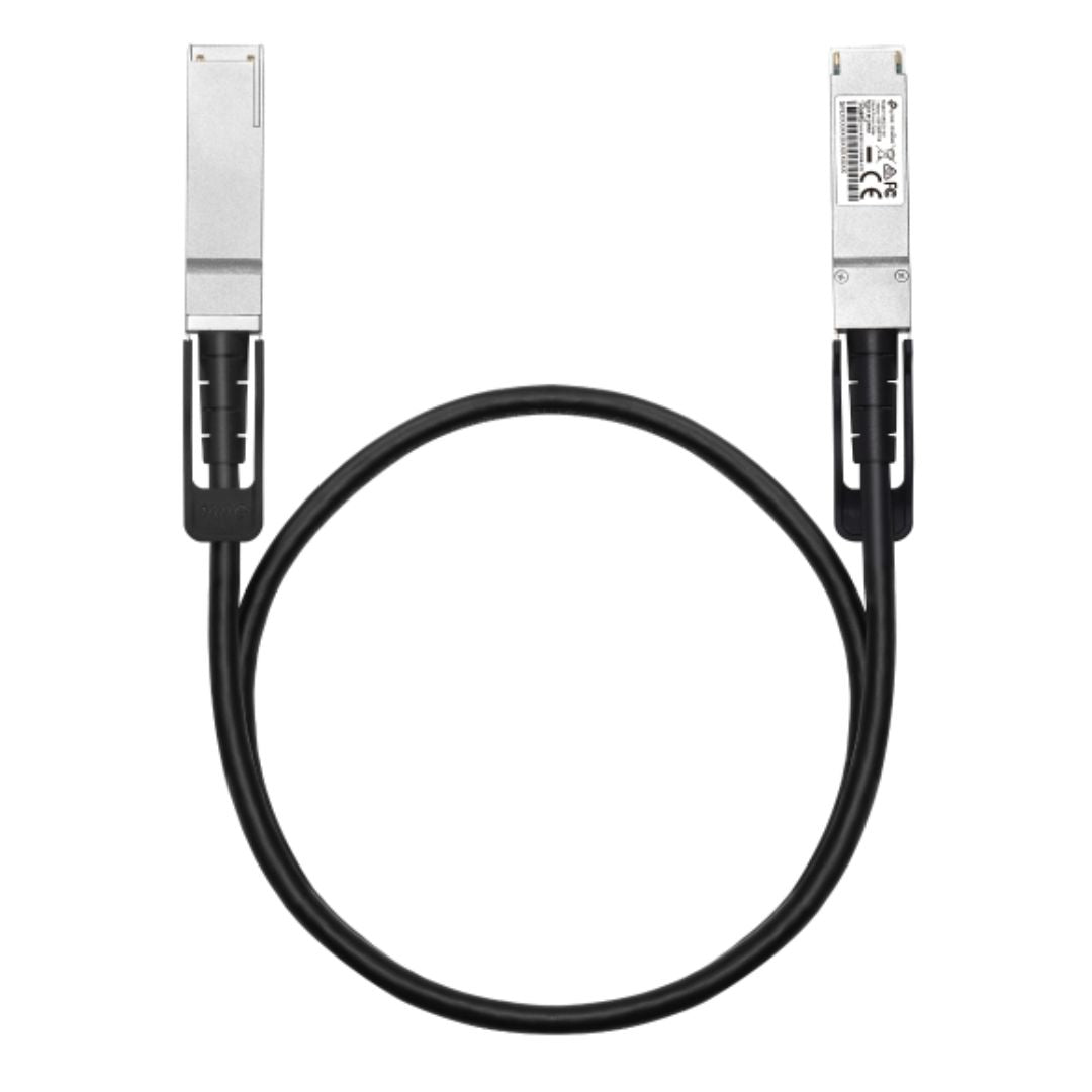 TP-Link SM9220-1M Omada 1 Meter 100G QSFP28 Direct Attach Cable ,Up to 1 m Distance, Support data rate of 100Gbps and 40Gbps, Compatible with 100G - Image 1