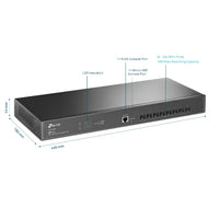 TP-Link SX3008F JetStream 8-Port 10GE SFP+ L2+ Managed Switch, SFP+, Omada SDN, Static Routing, L2/L3/L4 QoS, IGMP snooping, Standalone Management - Image 3