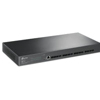 TP-Link SX3016F JetStream 16-Port 10GE SFP+ L2+ Managed Switch, Centralised Cloud, Omada SDN, Remote Management, QoS, IGMP Snooping, Fanless - Image 2