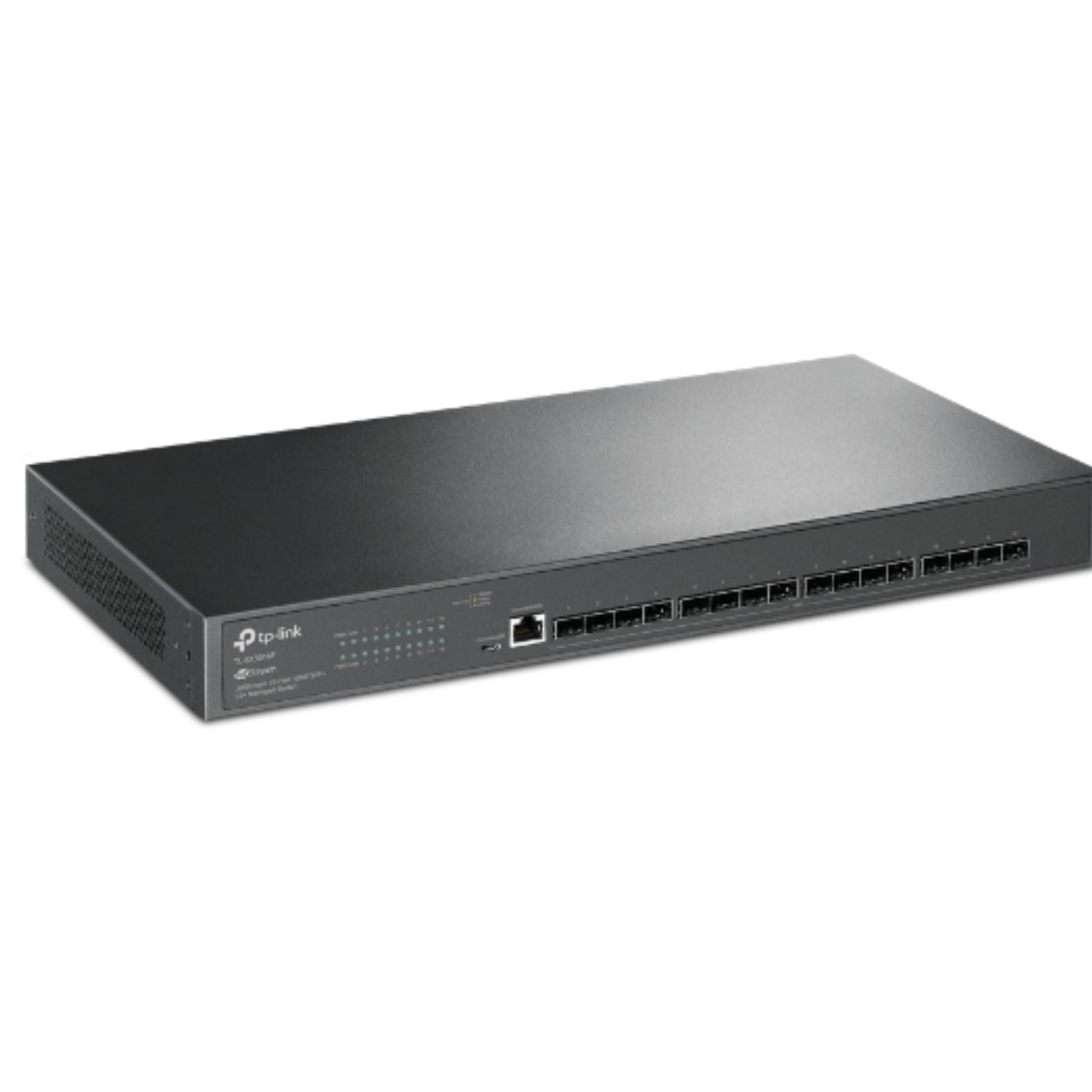 TP-Link SX3016F JetStream 16-Port 10GE SFP+ L2+ Managed Switch, Centralised Cloud, Omada SDN, Remote Management, QoS, IGMP Snooping, Fanless - Image 2