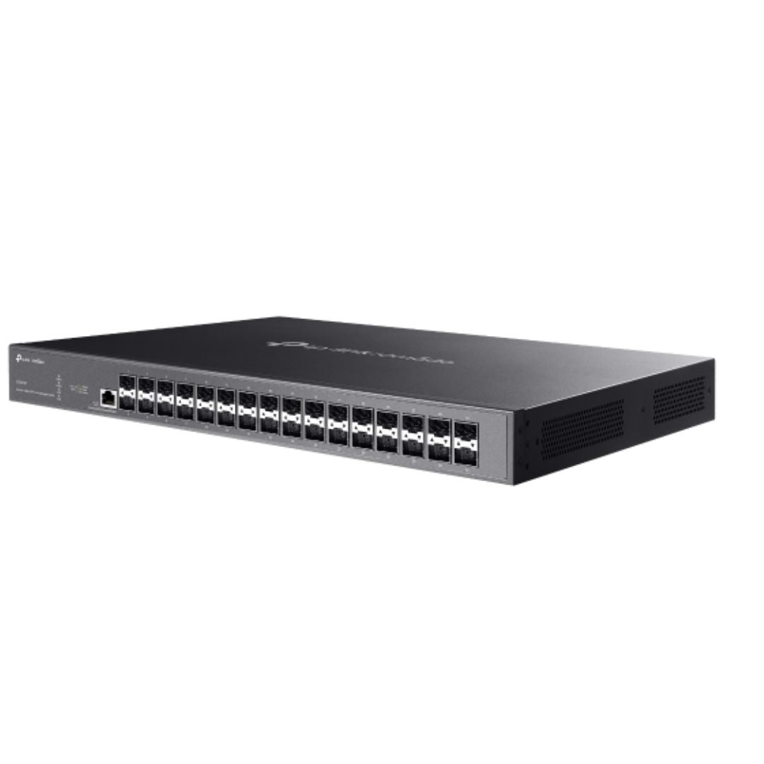 TP-Link SX3032F Omada 32-Port 10GE SFP+ L2+ Managed Switch, 32× 10G SFP+ Slots, RJ45/Micro-USB Console Port - Image 3