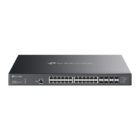 TP-Link SX3832MPP Omada 32-Port 10GE L2+ Managed Switch with 24-Port PoE++, Integration with Omada SDN Controller, Static Routing, DHCP Server, OAM, D - Image 1