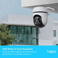 TP-Link TC40 Outdoor Pan/Tilt Security Wi-Fi Camera,  1080p, 2.4 GHz, Horizontal 360, Smart AI Detection, Smart Motion Tracking - Image 3
