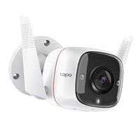 TP-Link TC65 Outdoor Security Wi-Fi Camera Ultra HD Video 3MP Definition, Wired/Wireless, Night Vision, Alarm, Two-Way Audio Microphone, Voice Control - Image 1