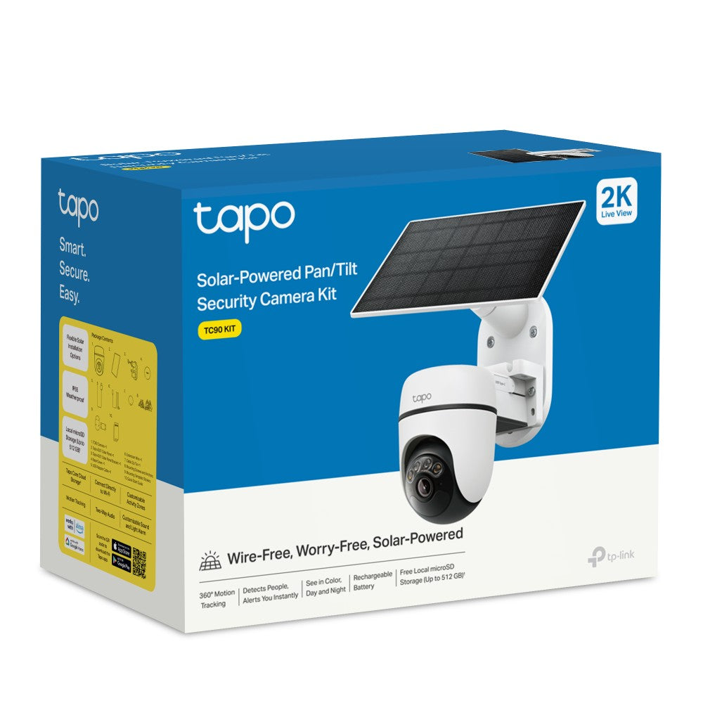 TP-Link TC90 KIT Solar-Powered Pan/Tilt Security Camera Kit - Image 5