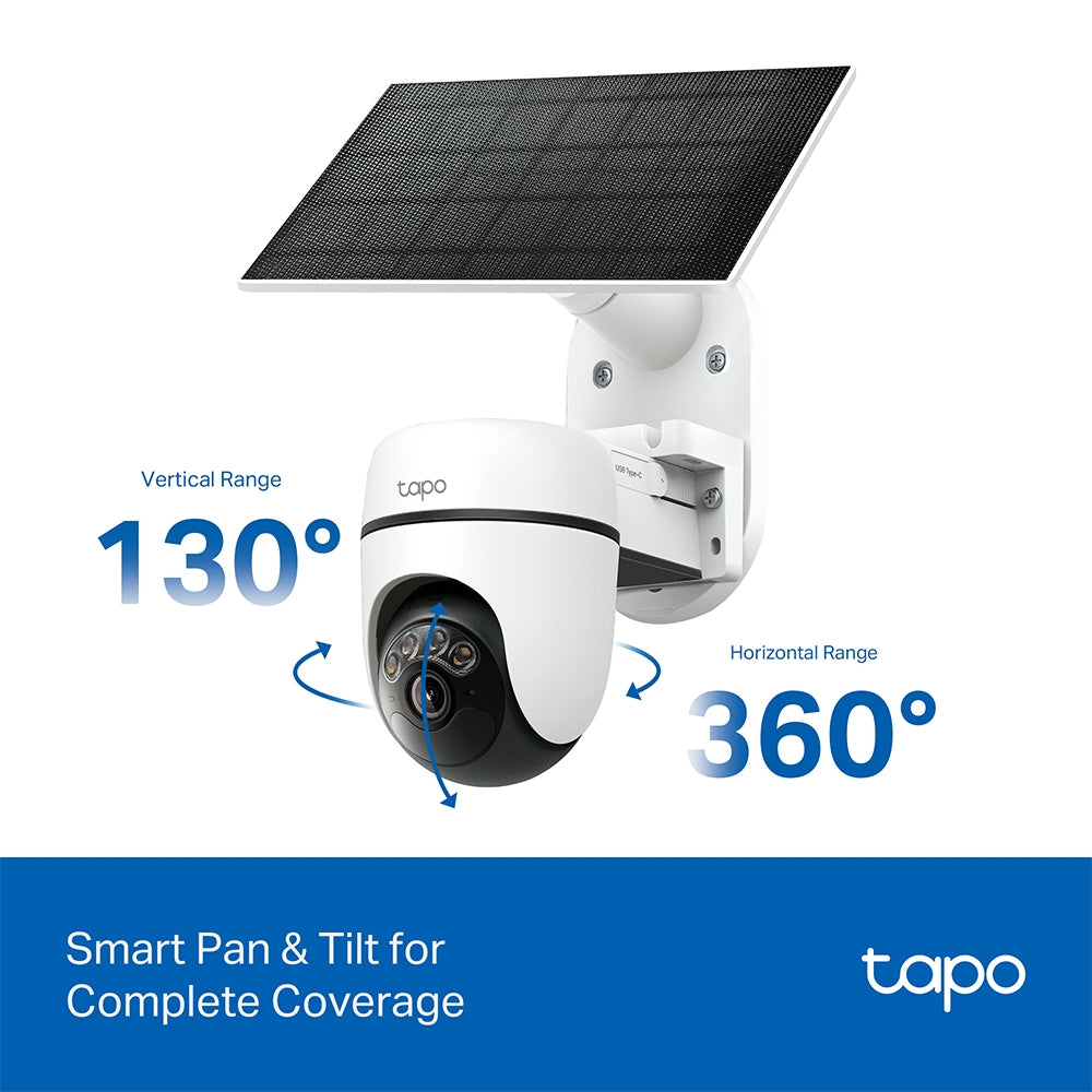 TP-Link TC90 KIT Solar-Powered Pan/Tilt Security Camera Kit - Image 4