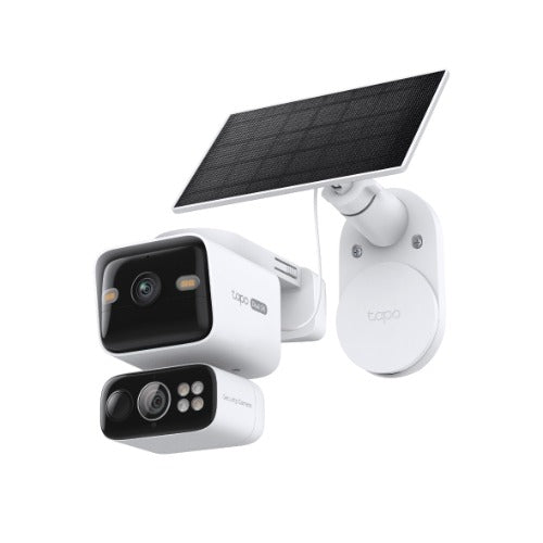 TP-Link TC93D KIT Solar-Powered Dual-Lens Pan/Tilt Security Camera Kit - Image 3