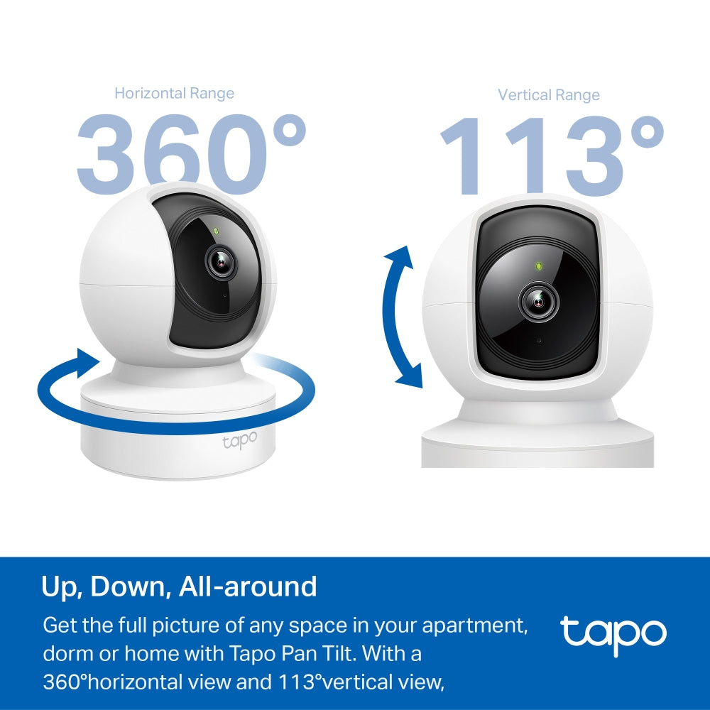((AMAZON ONLY)) TP-Link Tapo C202 Pan/Tilt Home Security Camera – 1080P + Ethernet port - Image 4
