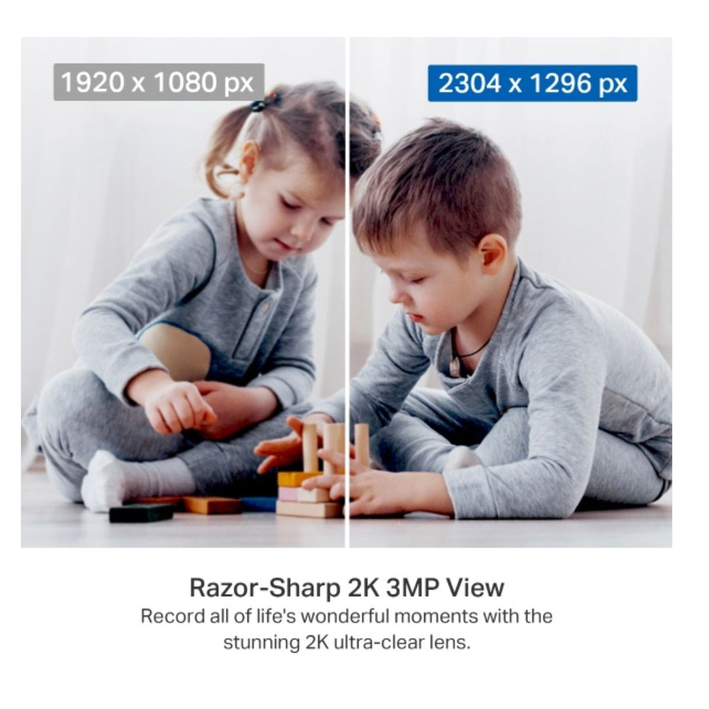TP-Link Tapo C211 Pan/Tilt Home Security Wi-Fi Camera， 2K 3MP,  2-Way Audio, Night Vision up to 30 Ft, Privacy Zone - Image 4