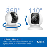 ((AMAZON ONLY)) TP-Link Tapo C222 Tapo Pan Tilt Wi-Fi Camera, H.264, 1080P, 2-Way Audio, Motion Detect, Night Vision, 2 Years Warranty - Image 2