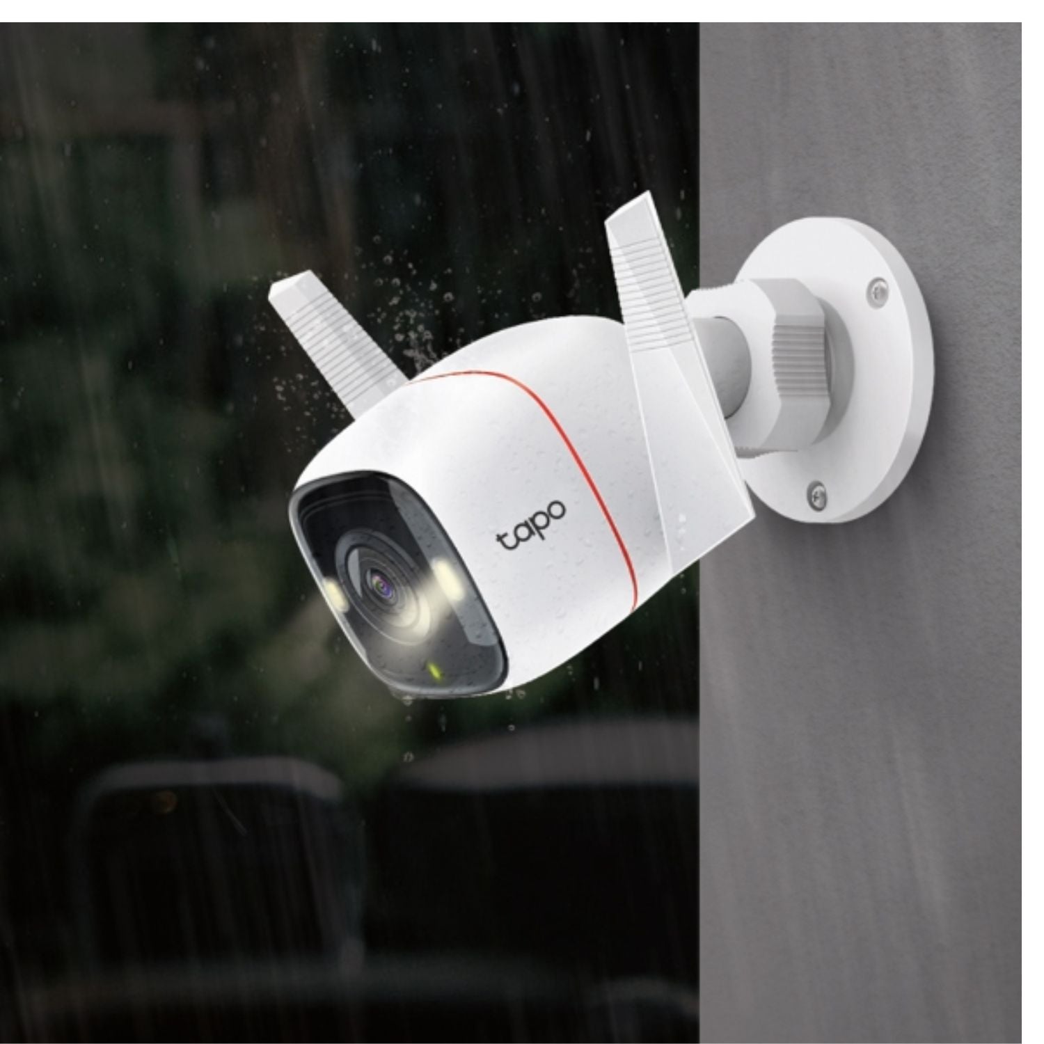 TP-Link Tapo C320WS Outdoor Security Wi-Fi Camera, H.264, 2-Way Audio, Night Vision, Motion Detect, Voice Control, Weatherproof, Sound - Image 3