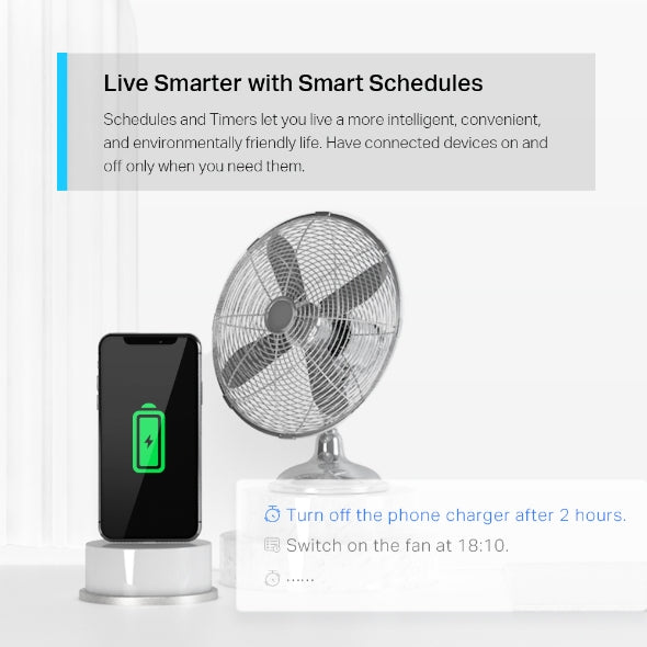 TP-Link Tapo P110 Mini Smart Wi-Fi Socket, Energy Monitoring, Tapo App, Remote Control, Schedule & Timer, Voice Control, Away Mode, Easy Setup - Image 4