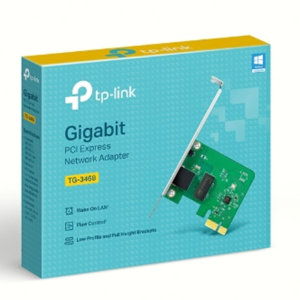 TP-Link TG-3468 32-bit Gigabit PCI Express Network Adapter, Realtek RTL8168E, 10/100/1000Mbps RJ45 port, Auto MDI/MDIX, NIC - Image 5