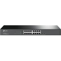 TP-Link TL-SG1016 16-Port Gigabit Rackmount Unmanaged Switch Energy-efficient Supports MAC 19-inch Rack-mountable Steel Case 32Gbps Switching Capacity - Image 1