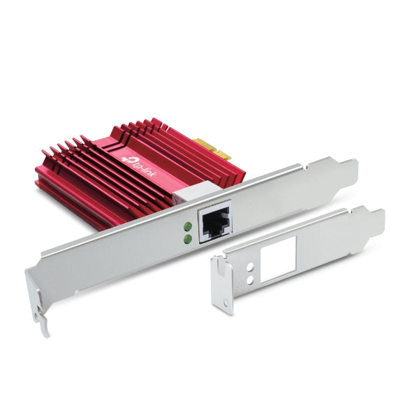 TP-Link TX401 10G 10 Gigabit PCI Express Network Adapter Low-Profile & Full-Height Brackets 1× PCI Express 3.0 x4, 1× RJ45 Gigabit/Megabit Port (NIC) - Image 3