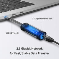 TP-Link UE310C USB Type-C to 2.5 Gigabit Ethernet Network Adapter - Image 4