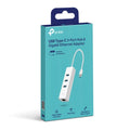 TP-Link UE330C USB 3.0 Type-C to Gigabit Ethernet Network Adapter with 3-Port USB 3.0 Type-A Hub - Image 1