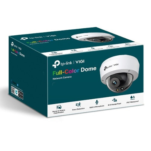 TP-Link VIGI 4MP C240(2.8mm) Full-Color Dome Network Camera, 2.8mm Lens, Smart Detection, 3YW - Image 1