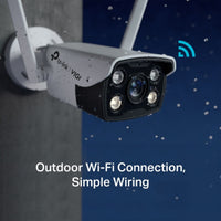 TP-Link VIGI 4MP C340-W(4mm) Outdoor Full-Colour Wi-Fi Bullet Network Camera, 4mm Lens, Smart Detection, 3YW - Image 3