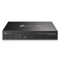 TP-Link VIGI NVR1004H-4P 4 Channel PoE+ Network Video Recorder, 24/7 Continuous Recording, 4K HDMI Video Output & 16MP Decoding (HDD Not Included) - Image 2